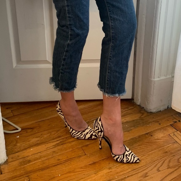 Levi’s * Wedgie Straight * Leg Medium Wash Ankle Crop Denim Jeans Sz 26 - Picture 13 of 16